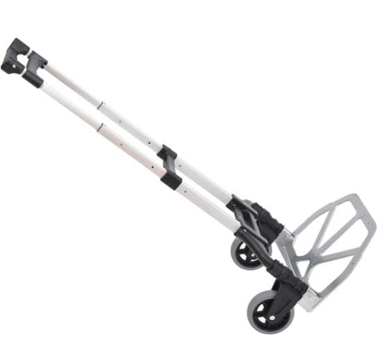 Chariot Diable Pliable Leger Telescopique Charge 70kg En Aluminium