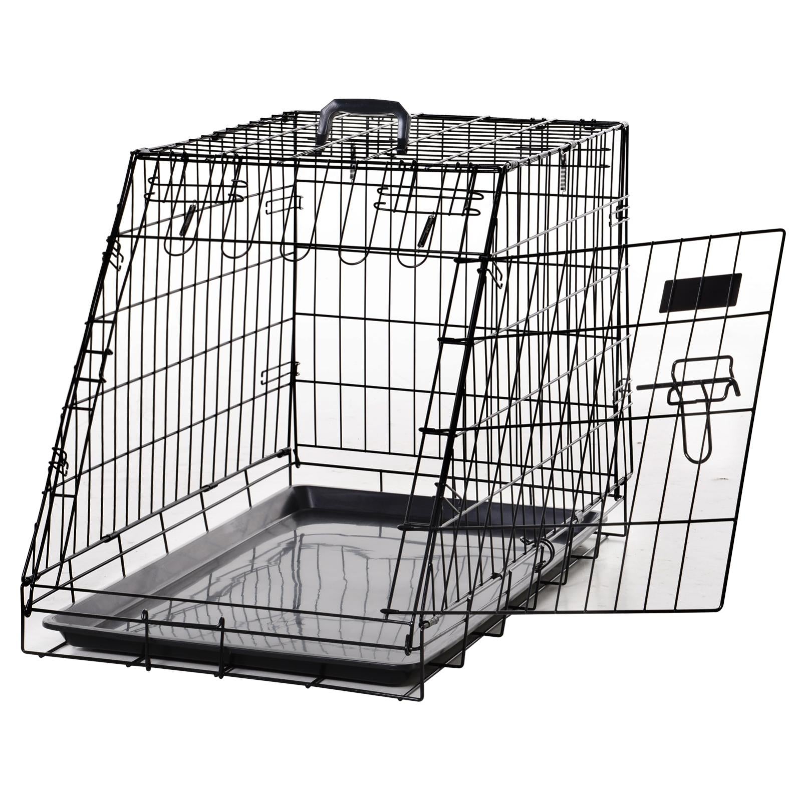 Cage De Transport Pour Chien Taille L Dim. 76l X 48l X 55h