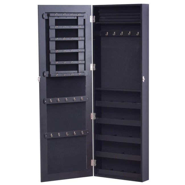 Armoire A Bijoux Murale Multi Rangements Noir Leroy Merlin Armoire A Bijoux Murale Multi Rangements Noir Leroy Merlin