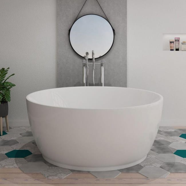 Baignoire Ilot Acrylique Ronde Misa Leroy Merlin Baignoire Ilot Acrylique Ronde Misa Leroy Merlin