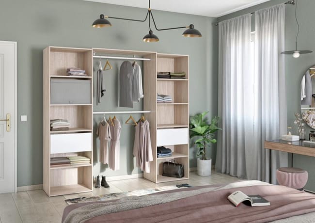 Kit Dressing Twin H 200 X L 220 X P 45 Cm Leroy Merlin Kit Dressing Twin H 200 X L 220 X P 45 Cm Leroy Merlin