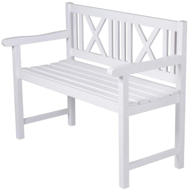 Bancs De Jardin Blanc En Bois 108 Cm Mobilier De Jardin 2201045 Leroy Merlin Bancs De Jardin Blanc En Bois 108 Cm Mobilier De Jardin 2201045 Leroy Merlin
