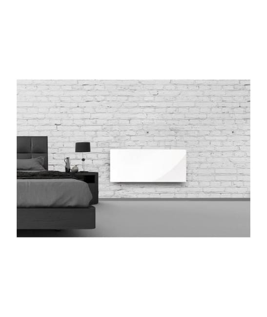 Alpina Verre Blanc Lcd 1500 Watts Radiateur Panneau