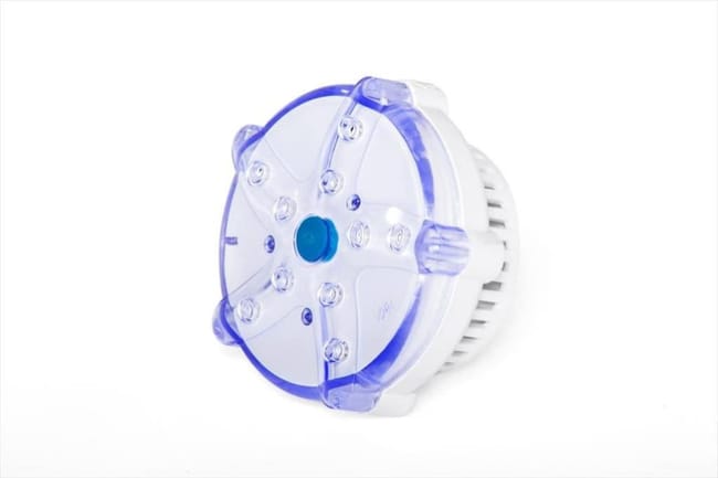 Spot Led A Piles Pour Piscine Hors Sol Acier Et Bois Multicouleur Leroy Merlin