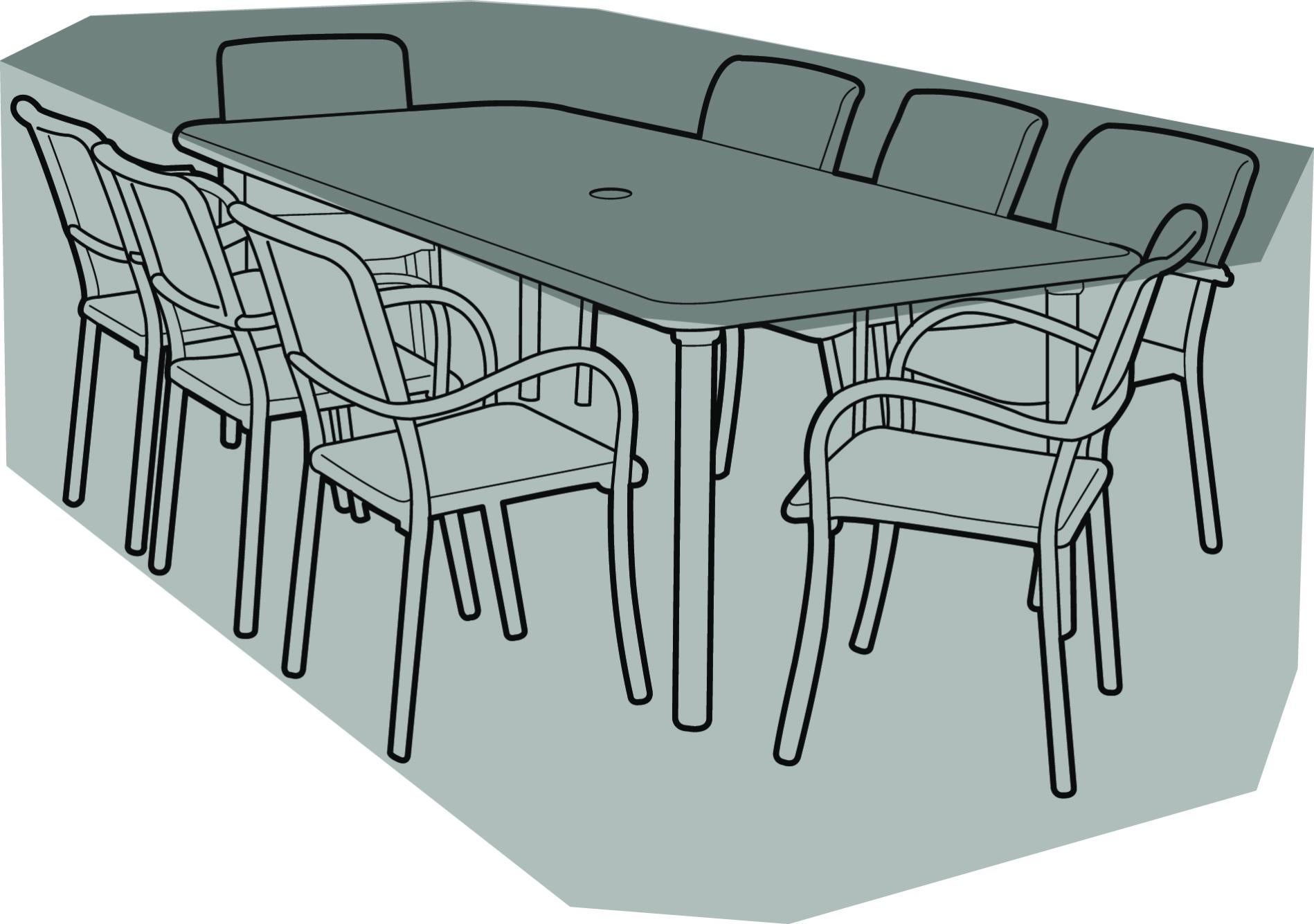 salon de jardin wilsa tulum t8 12 aluminium blanc 12 personnes leroy merlin