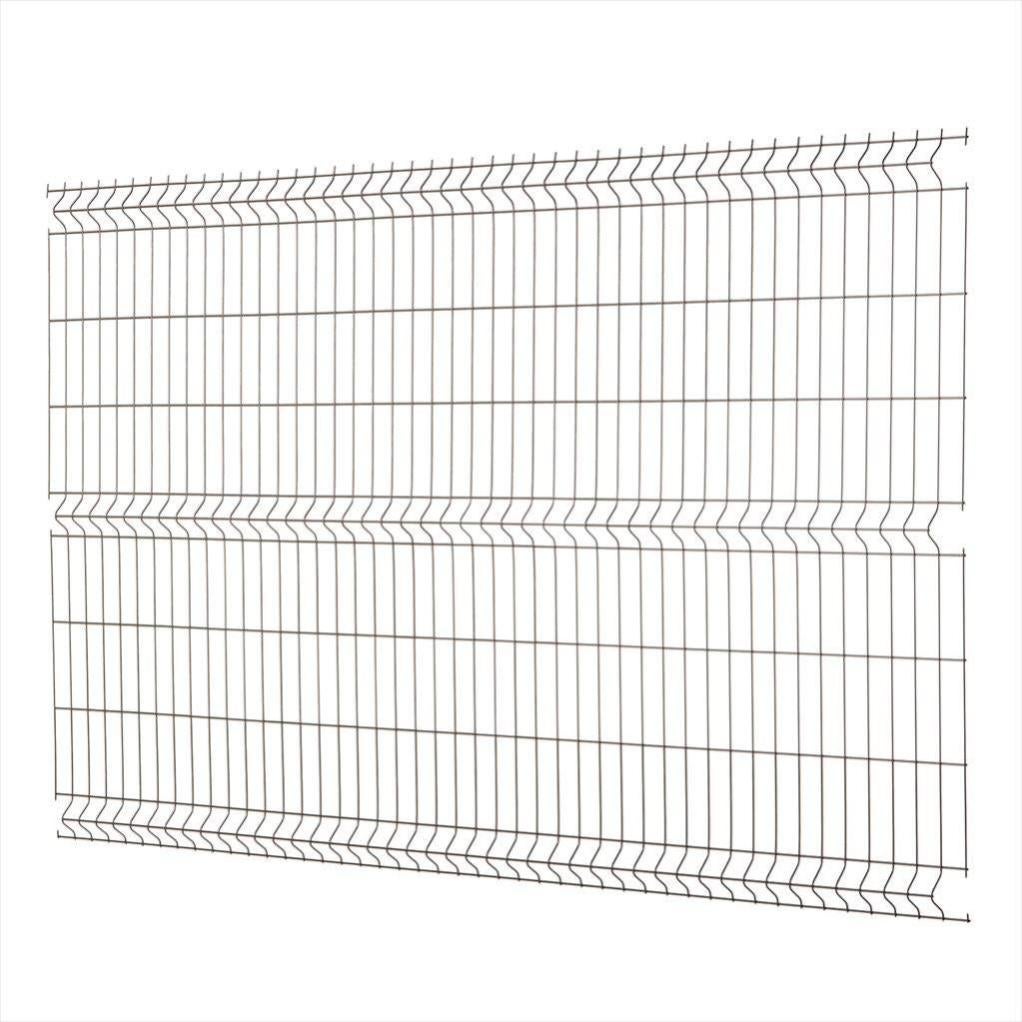 Grillage Rigide Naterial Gris Mat H 1 7 X L 2 5 M Maille 200x55 Mm Leroy Merlin