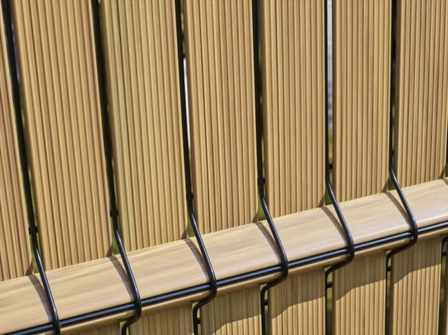 kit lamelles occultantes rigides pvc h 150 x l 250 cm ton bois dirickx leroy merlin