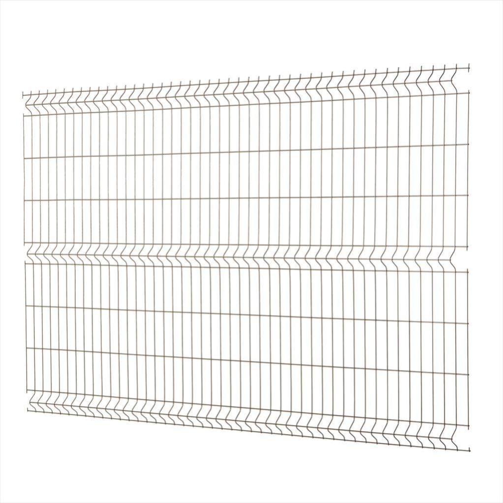 Grillage Rigide Naterial Gris H 1 2 X L 2 5 M Maille 200x55 Mm Leroy Merlin