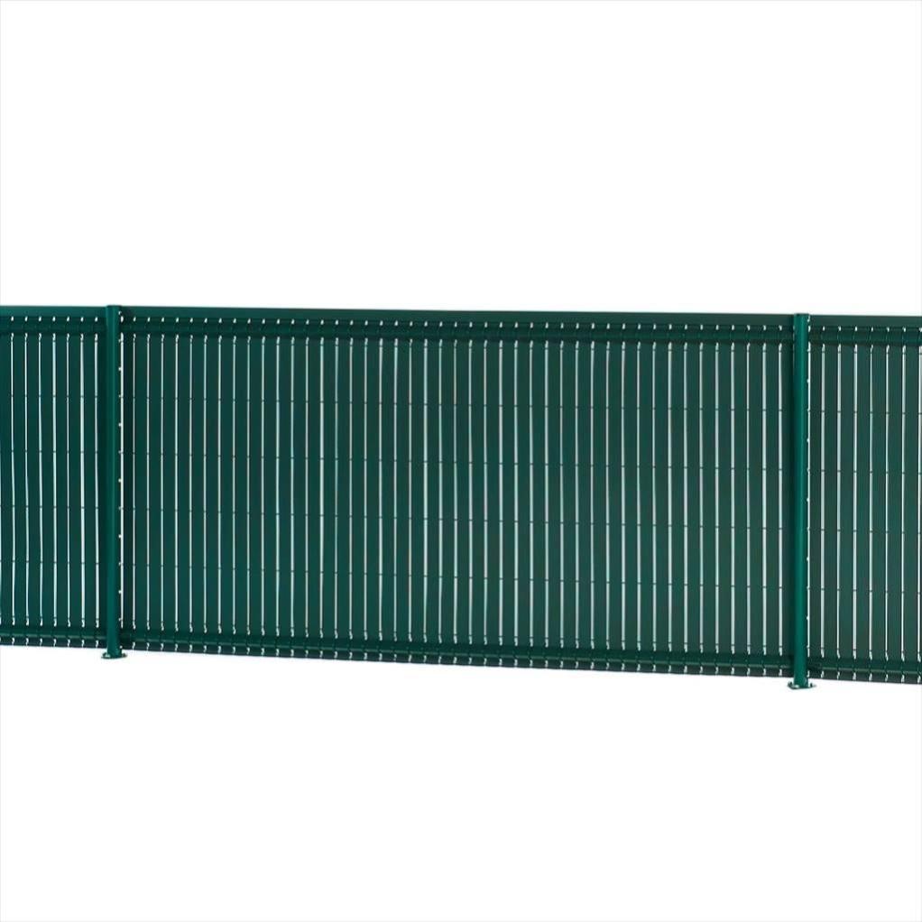 Kit Lamelles Occultantes Rigides Pvc H 170 X L 250 Cm Vert Dirickx Leroy Merlin