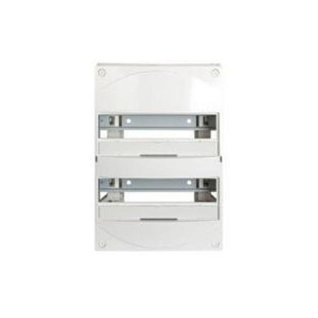 Coffret Nu Tableau Ã?lectrique Abb Gale'o Consumer Unit 2 Rangées De 13 Modules | Leroy Merlin tableau abb 2 rangées