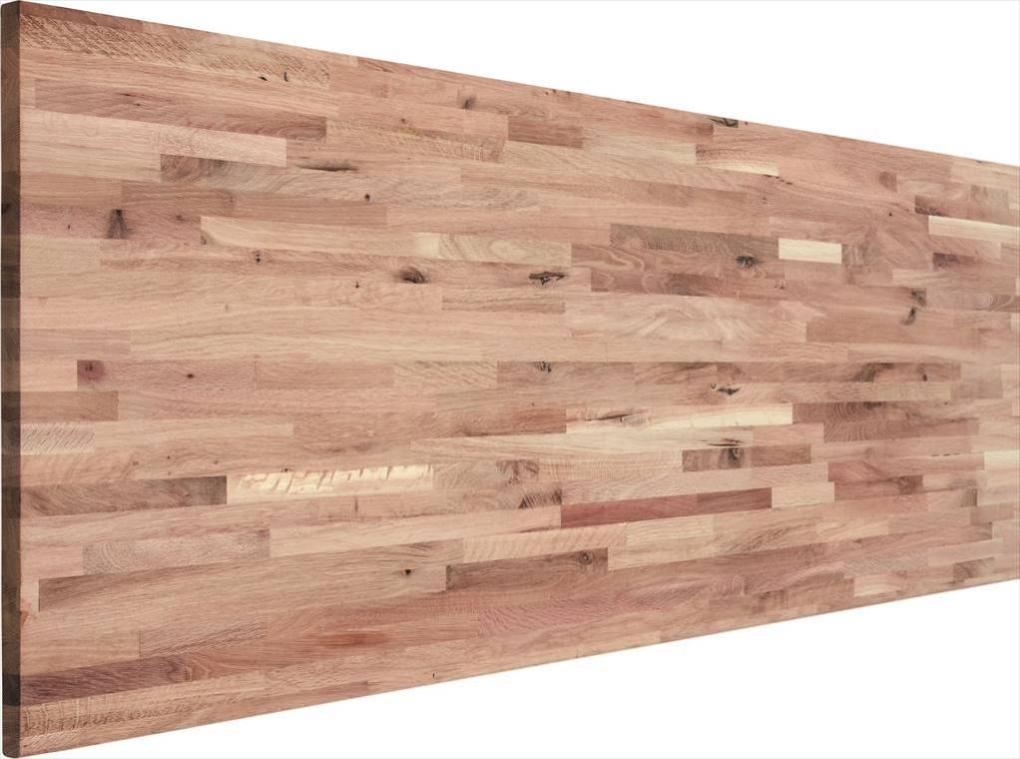 Tablette chêne lamellé collé, L.200 x l.30 cm x Ep.18 mm  Leroy Merlin