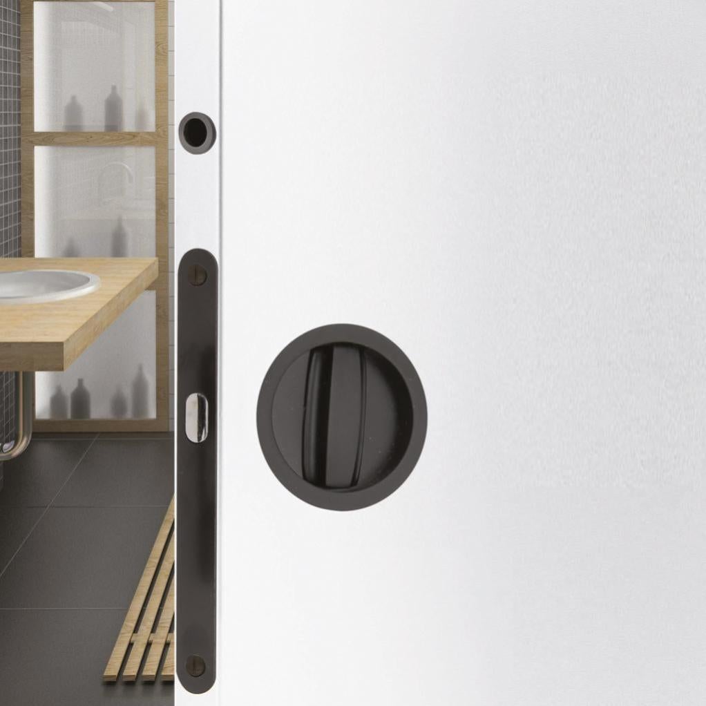 Poignée De Porte Ronde Avec Serrure Intégrée Castorama