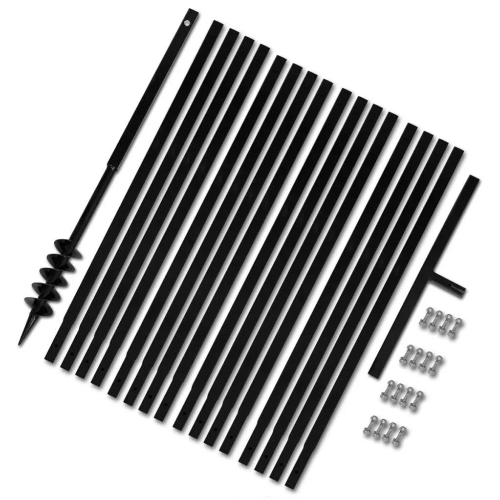 Beche Et Tariere Manuelle 80 Mm Avec Rallonge Meche Tariere 17 M Vidaxl Leroy Merlin