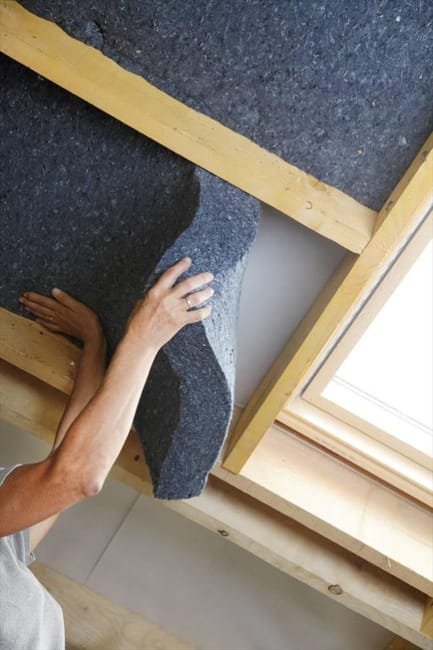 12 Pan Coton Recycle Cotonwool Flex Knauf 25 L 0 6 X L 1 25 M X Ep 50 Mm R 1 35 Leroy Merlin