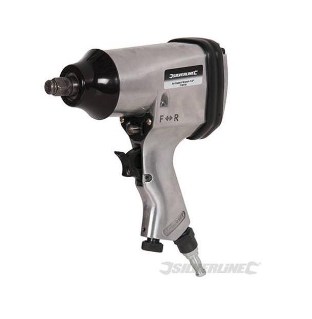 Silverline Cle A Chocs Deboulonneuse Pneumatique 13 Mm Leroy Merlin