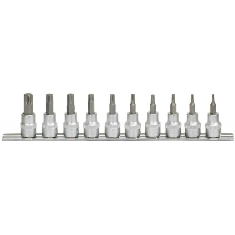 Ks Tools 922 3939 Rail De 10 Douilles Tournevis Ultimate Torx 3 8 T10 A T55 Leroy Merlin