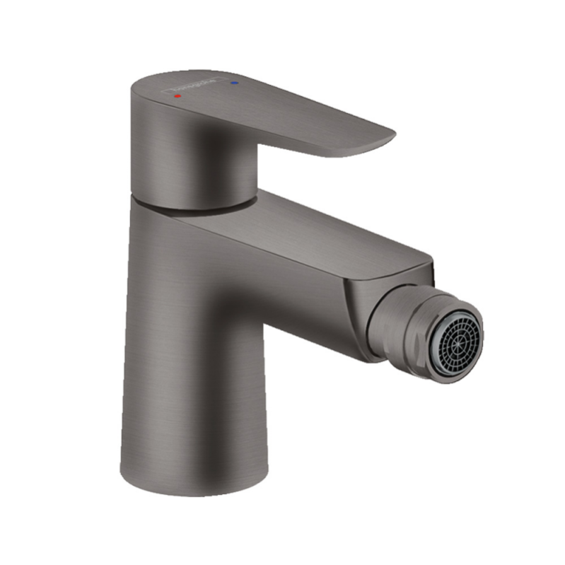 Hansgrohe Talis E Mitigeur Bidet Noir Brosse Avec Tirette Et Vidage 71720340 Leroy Merlin