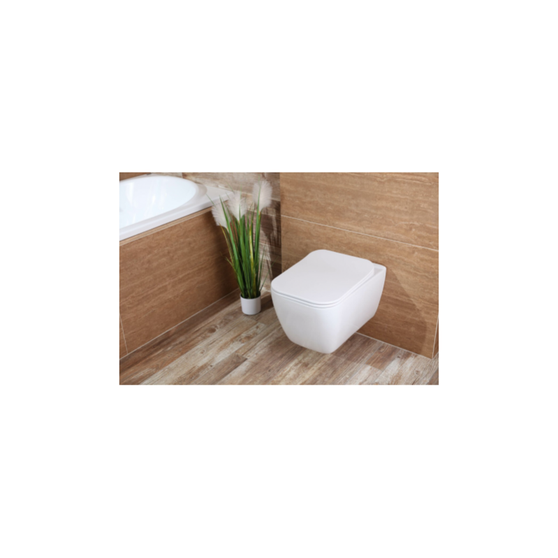 Roca Pack Bati-support Roca Active + Wc Sans Bride Glacera Havana ...