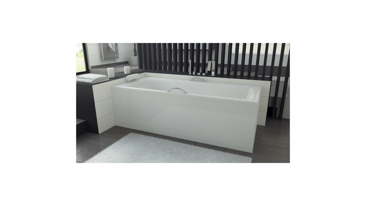 Baignoire Veneto Avec Tablier 140 150 X 70 Et 160 170 X 75 Dimensions 170 X 75 Leroy Merlin
