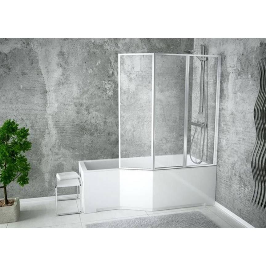 Baignoire Asymetrique Integra 150 170 Cm X 75 Cm Pare Baignoire Angle Droit Dimensions 170cm Leroy Merlin