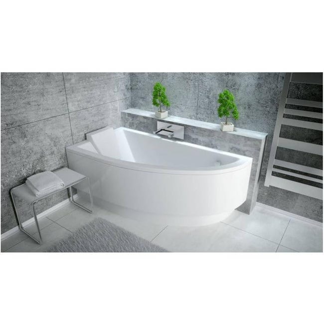 Baignoire D Angle Oriego 150 Cm Gauche Avec Tablier Leroy Merlin Baignoire D Angle Oriego 150 Cm Gauche Avec Tablier Leroy Merlin