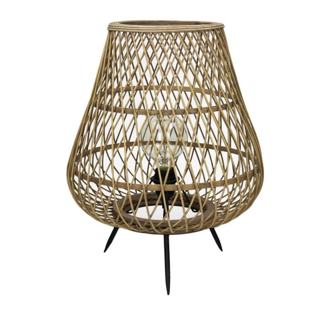 Lampe A Poser Bambou Tao Leroy Merlin