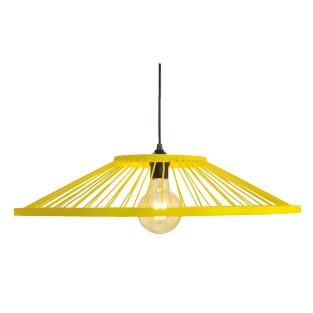  Suspension  nature bambou  jaune  BOUDET Sonaya 1 lumi re s 