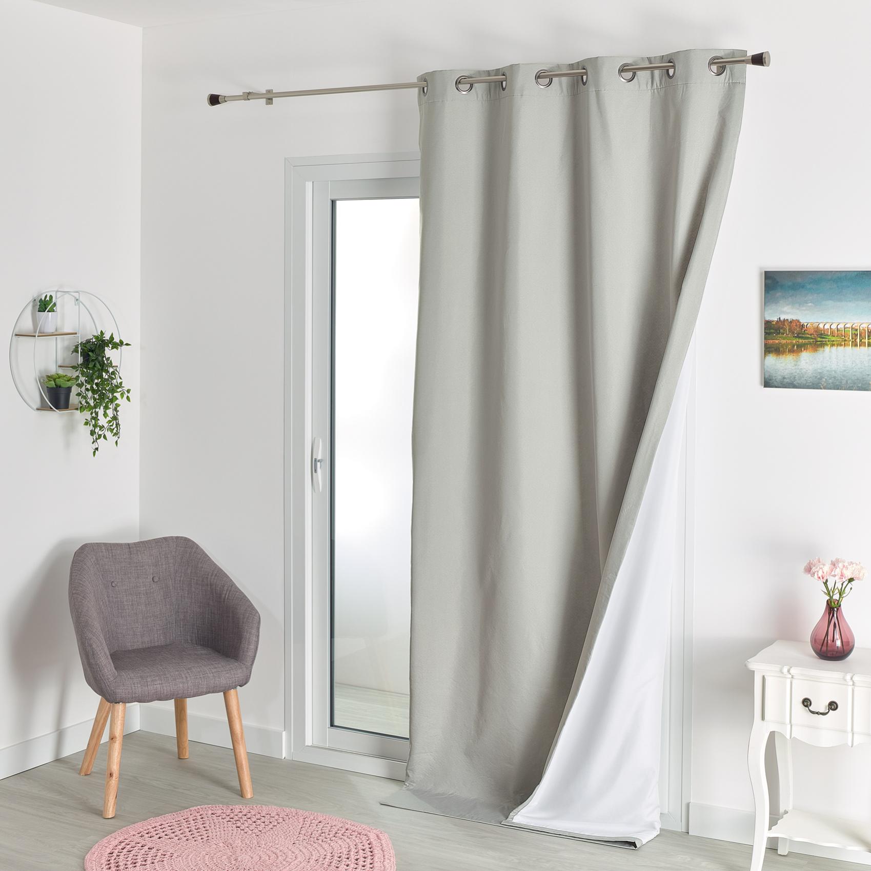 rideau porte isolant thermique