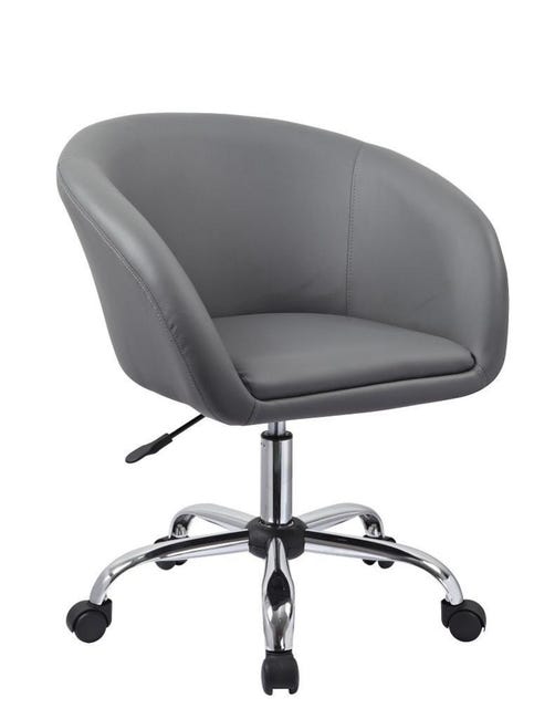 Tabouret A Roulettes Chaise Rembourre Cuir Pu Gris 2009018 Leroy Merlin Tabouret A Roulettes Chaise Rembourre Cuir Pu Gris 2009018 Leroy Merlin