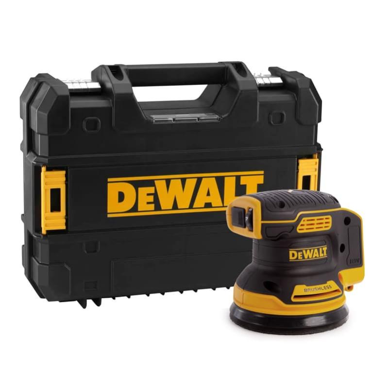 Ponceuse Excentrique 18v Xr 125 Mm Bl Machine Seule Dans T Stak Dewalt Dcw210nt Leroy Merlin