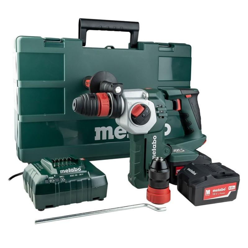 Marteau Perforateur 18v Bl 2x4 0 Ah En Coffret Metabo Kha18ltx Bl24 Quick Leroy Merlin