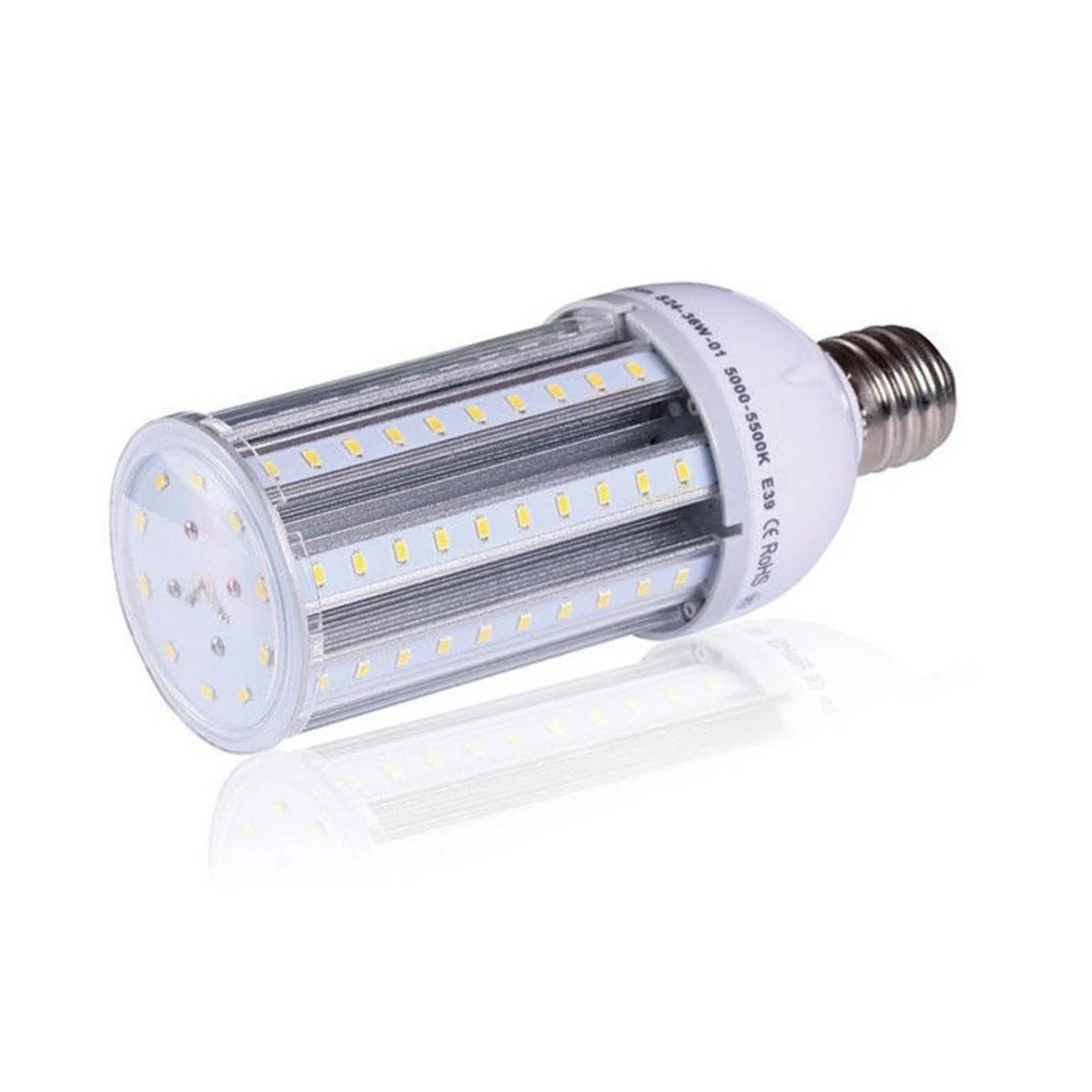 Ampoule Led  54w E27  Forte  Puissance  6000k Blanc Froid 