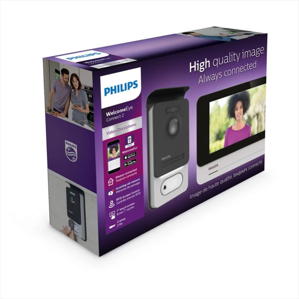 Visiophone Connecté Filaire Philips Welcome Eye Connect V2