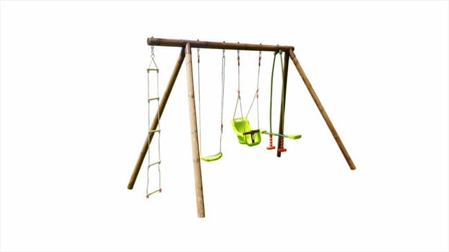 portique rond suzon en bois soulet h 222 cm leroy merlin