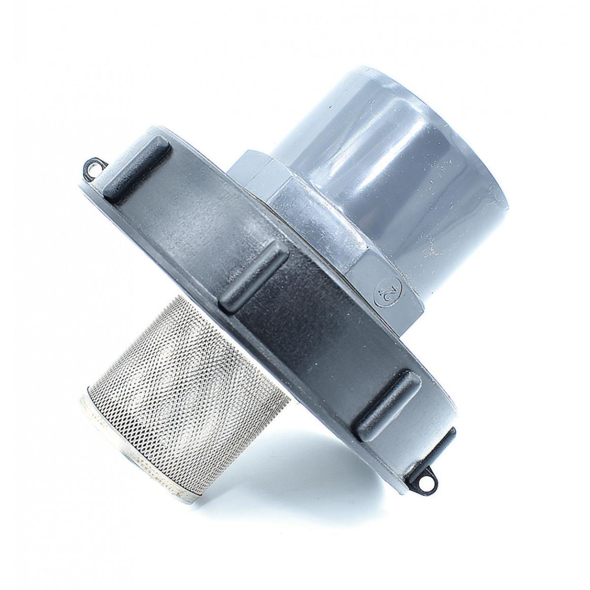 Couvercle 15cm Pour Cuve 1000l Avec Entrée Pvc 75/90 Et Filtre 2 Pouces