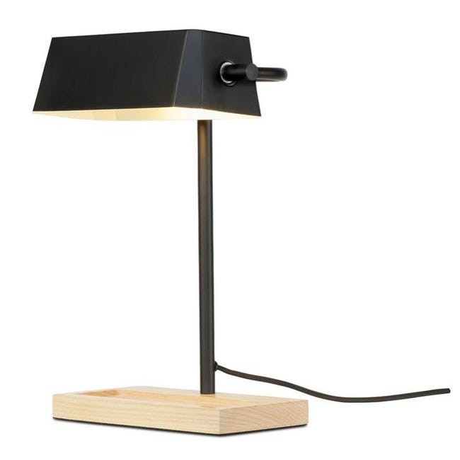 Cambridge Lampe De Bureau Bois Metal H40cm Noir It S About Romi Leroy Merlin Cambridge Lampe De Bureau Bois Metal H40cm Noir It S About Romi Leroy Merlin