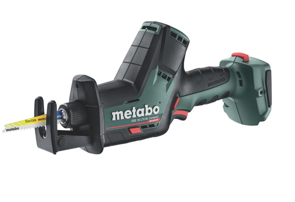 Scie Sabre Sans Fil Metabo Sse 18 Ltx Bl Compact Sans Batterie 18 V Leroy Merlin
