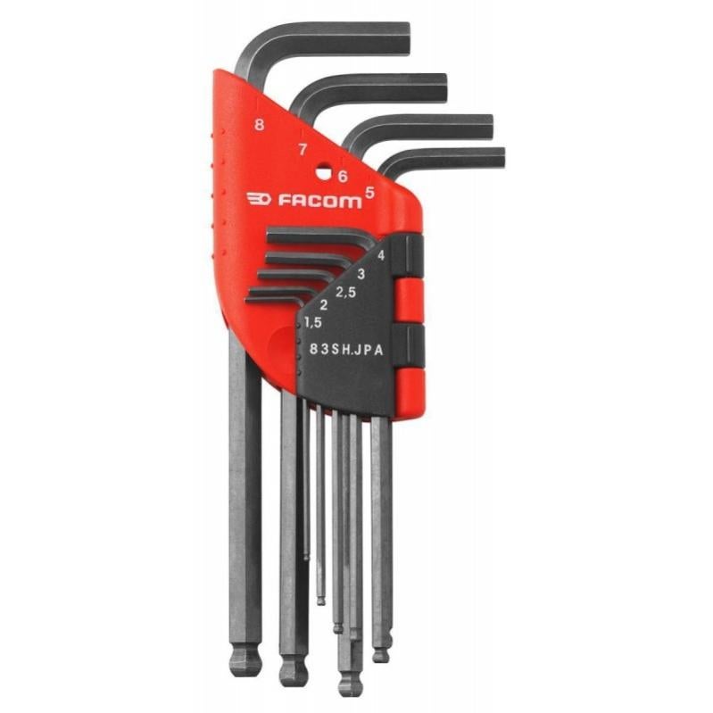 Facom Jeu De 9 Cles Males Longues 6 Pans 83sh Jpaapb Leroy Merlin