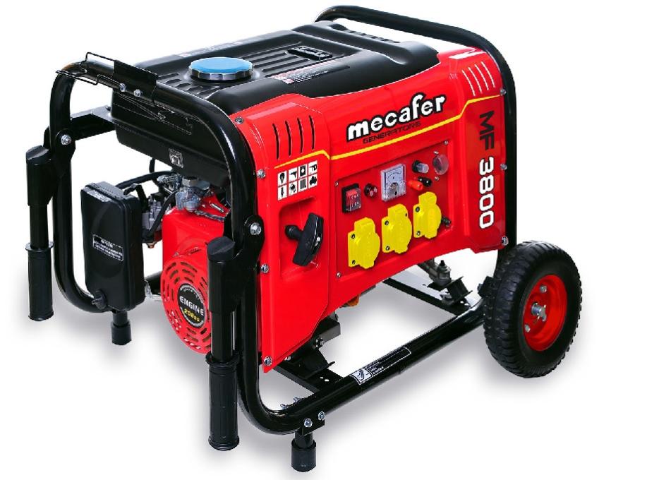Groupe électrogène De Chantier 3500w - Mf3800 - Mecafer
