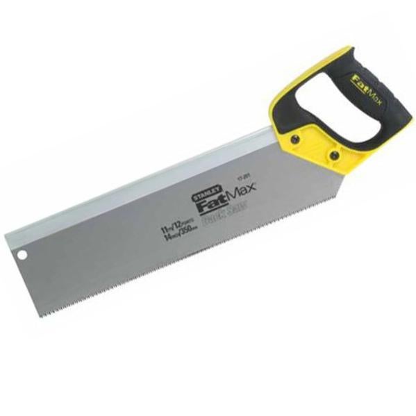 Stanley Scie A Dos Double Denture Jet Cut Fatmax 350 Mm 11 Dents Pouce 2 17 201 Leroy Merlin