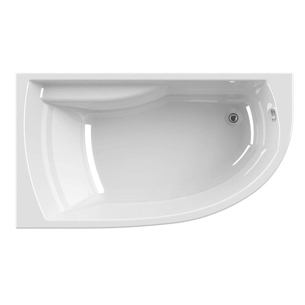 Allibert Baignoire D Angle Asymetrique Droite 160 X 90 Cm En Acrylam 120 190 L Couleur Blanc Diva Gain De Place Leroy Merlin