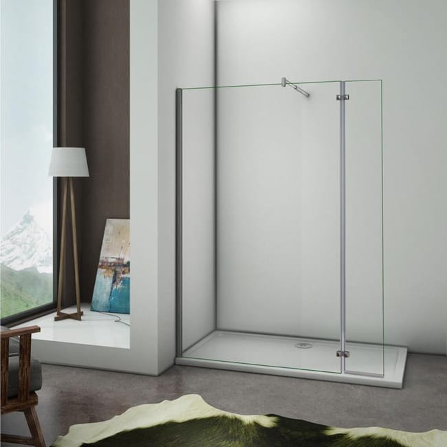 Aica Paroi De Douche A L Italienne 100x200cm Avec Retour Pivotante 40cm Et La Barre De Fixation Extension Cylindrique Leroy Merlin Aica Paroi De Douche A L Italienne 100x200cm Avec Retour Pivotante 40cm Et La Barre De Fixation Extension Cylindrique Leroy Merlin