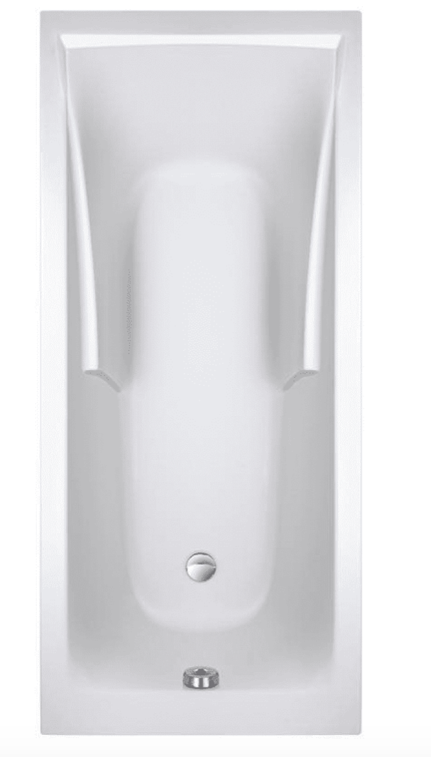 Baignoire Jacob Delafon Corvette 3 180x80 Blanc Avec Pieds Reglables Ref E60900 00 Leroy Merlin