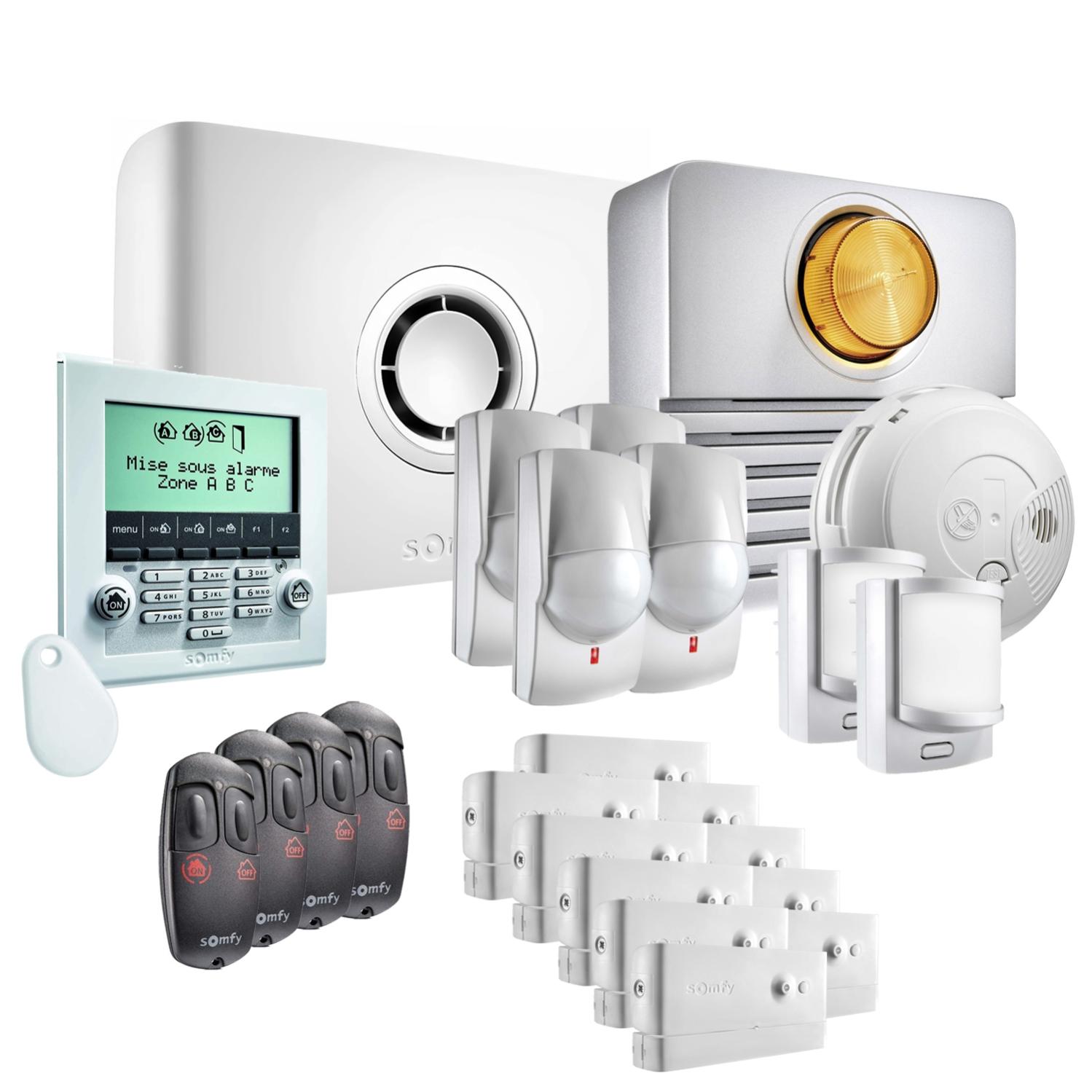 Pack Alarme Protexiom Ultimate Gsm Kit 5 - Somfy | Leroy ...