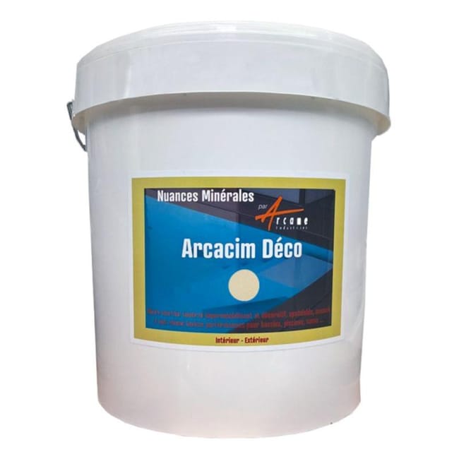 Enduit De Cuvelage Piscine Finition Beton Cire Arcacim Deco Lin Beige Kit De 16m Arcane Industries Leroy Merlin