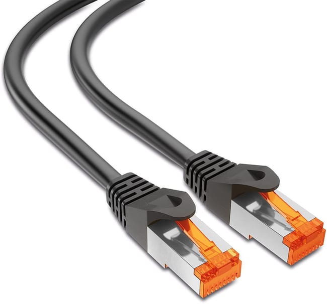 Câble Réseau Ethernet Ftp Cat 6 Long 30m Wizelec Leroy Merlin