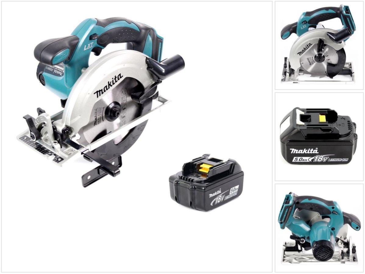 Makita Dss 611 18v Li Ion Scie Circulaire Sans Fil 165mm 1x Batterie Bl1850 5 0 Ah Sans Chargeur Leroy Merlin