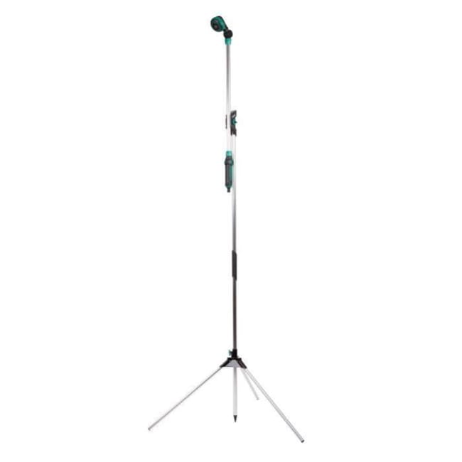 Vonroc Douche De Jardin / Lance D'arrosage Télescopique 2-en-1 – Hauteur  Réglable 149-190cm, Pomme De Douche Réglable | Leroy Merlin