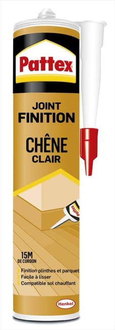 mastic pour raccordement parquet joint de finition pattex chene clair 280 ml leroy merlin