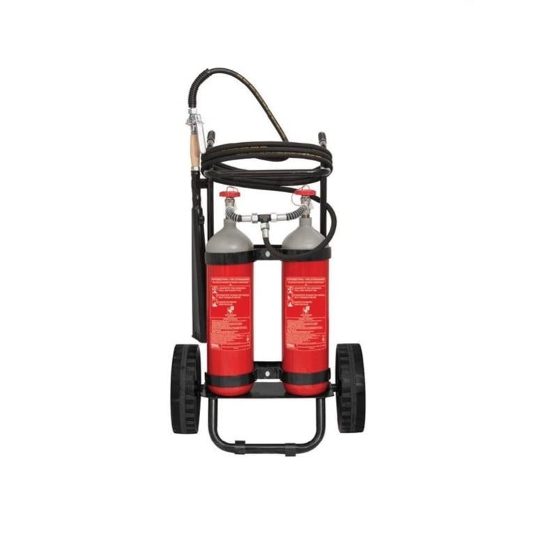Extincteur 10 Kg 2x5kg Co2 Ce Fireless Leroy Merlin